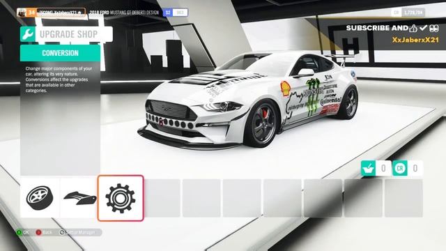FORZA HORIZON 4 : NEW UPDATE NEW CARS (2018 FORD MUSTANG GT DEBERTI DESIGN) FULL DRAG BUILD смотреть онлайн