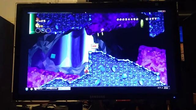 New Super Mario Bros Wii - Wii - Dolphin - Pentium E5700 - Radeon HD4350 смотреть онлайн