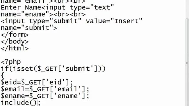 Mysql Lession 3: Inserting Form Data into MySQL using PHP смотреть онлайн