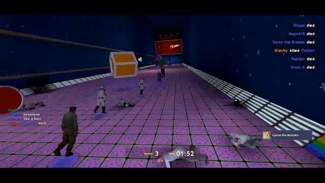 Garry's Mod Nyan Cat Death hill run! смотреть онлайн