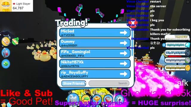 (?LIVE) ?Get Your *FAVOURITE* PET! HACKED CAT GIVEAWAY!? | Pet Simulator X смотреть онлайн