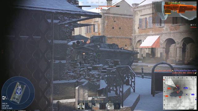 15 ФРАГОВ НА СОВЕТСКОМ ТАНКЕ Т-50 WAR THUNDER смотреть онлайн
