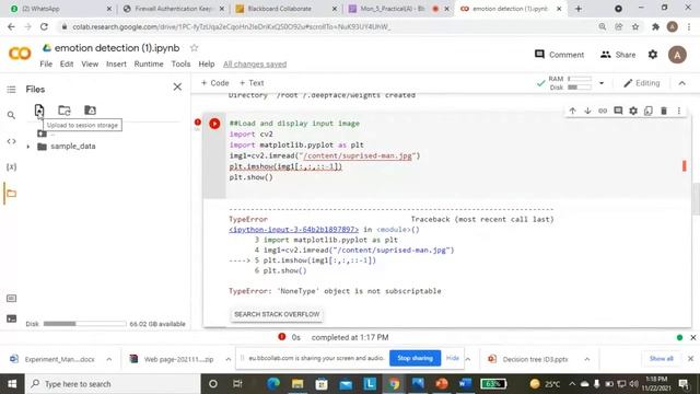 Project on Google Colab for Emotion Detection using Python. смотреть онлайн