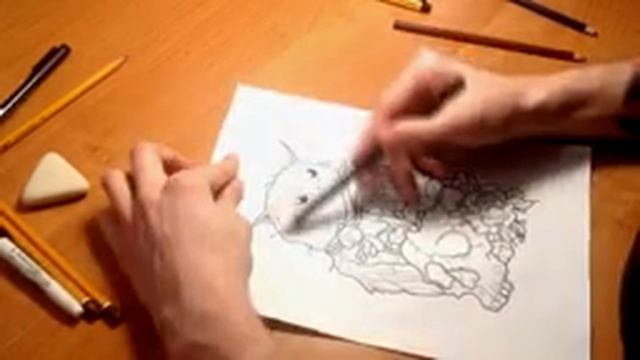 Огонь и Боль - New School (эскиз) смотреть онлайн