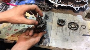 Сборка коробки 166fmm