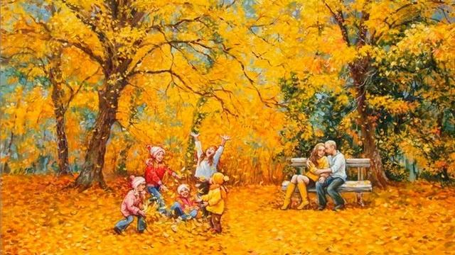 Стихотворение "Пробежала осень" (Автор Татьяна Усова) смотреть онлайн