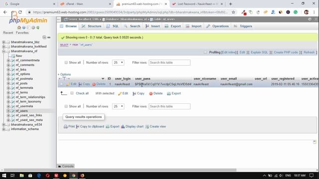 How to Reset a WordPress Password from phpMyAdmin смотреть онлайн