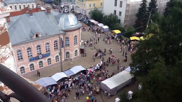 Вид с колокольни Успенского собора смотреть онлайн