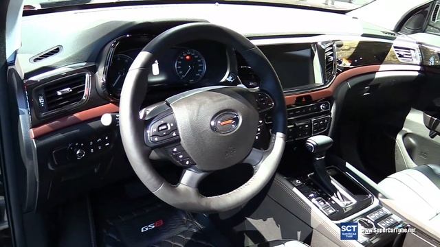 2019 GAC GS 8 - Exterior and Interior Walkaround - 2019 Detroit Auto Show смотреть онлайн