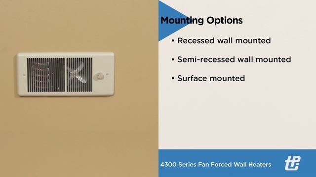 4300 Series Wall Heaters смотреть онлайн