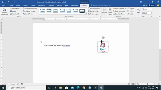 How to Insert Logo in Word Document: Inserting a logo in Microsoft Word documents смотреть онлайн