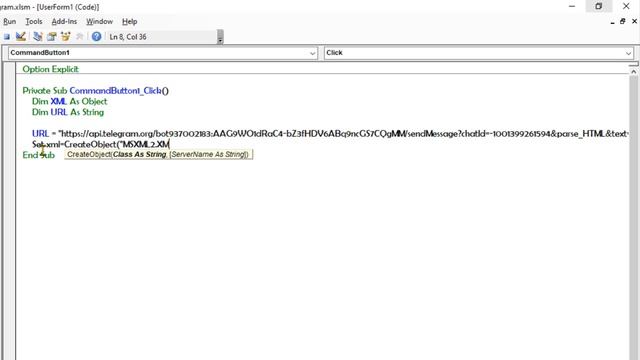 Kirim Pesan Telegram Melalui VBA Excel смотреть онлайн