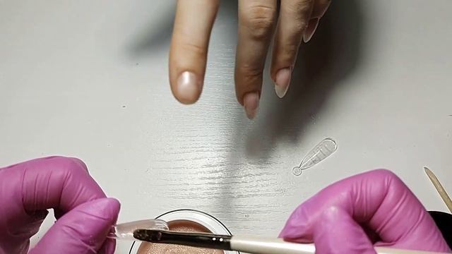 Коррекция нарощенных ногтей!гель PALU! ДИЗАЙН ПРОЩЕ ПРОСТОГО!!!