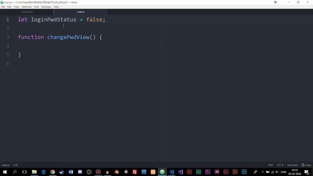 35: Show Input Password Using JavaScript | JavaScript Tutorial | Learn JavaScript смотреть онлайн