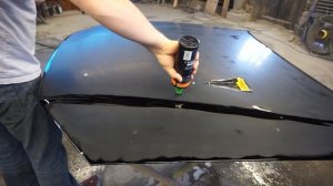 Полировка черного капота -ТЕСТ FESTOOL 5010