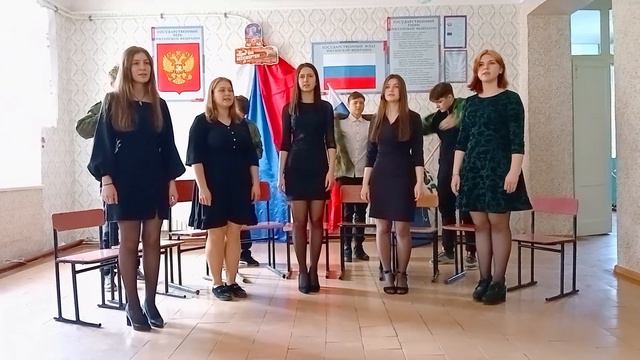 Акция "Наследники Победы" (военные песни) 11 кл. смотреть онлайн