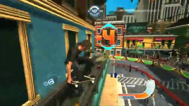 Tony Hawk Shred Downtown Skate (In Game) смотреть онлайн