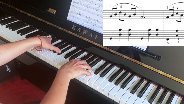 "Transparent" Easy Piano Waltz / Partition gratuite doigtés débutants / Free score for beginners смотреть онлайн