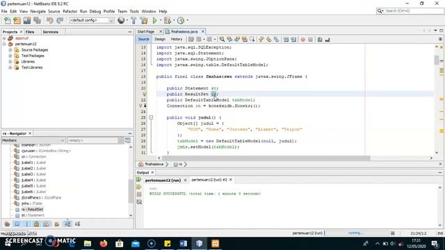 Edit dan Update pada Java menggunakan Mouse Click - Pertemuan 13 PBO смотреть онлайн