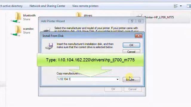 Install HP Laserjet 700 MFP M775 Printer смотреть онлайн