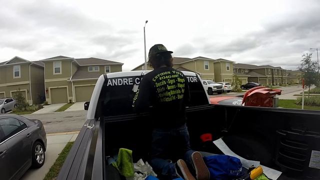 Rear window advertising with contour cut decals. смотреть онлайн