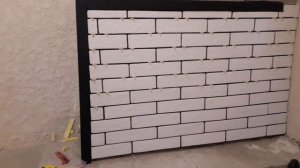 VLOG: УКЛАДКА КЛИНКЕРНОЙ ПЛИТКИ НА ПЕЧЬ!