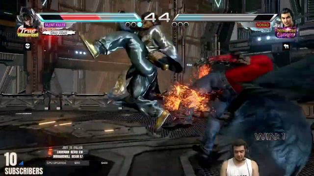 Silent Killer (DEVIL JIN) VS Bilal Kaka (LEI) Tekken 7 Pakistan смотреть онлайн