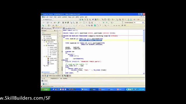 PL/SQL Bulk Collect Tutorial by Steven Feuerstein and SkillBuilders.com/SF смотреть онлайн