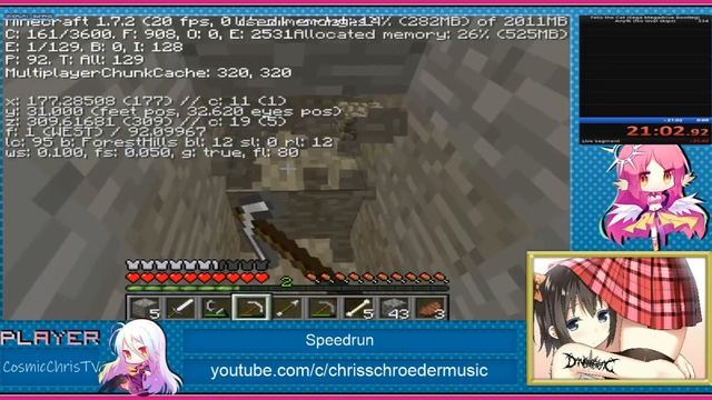 Minecraft Java All Swords Random Seed in 42:20 смотреть онлайн