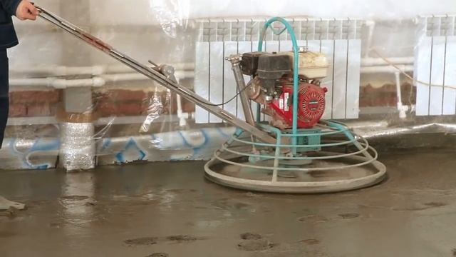 Монтаж промышленных бетонных полов (топпинг полы) смотреть онлайн
