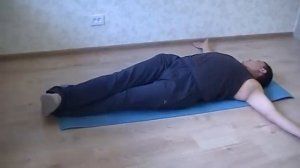 Комплекс упражнений для позвоночника." Крокодил"