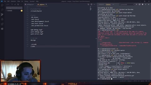 Daily Coding Stream #006 - Setting up a portfolio website w/ Node & Express! смотреть онлайн