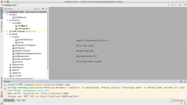 Node.Js: REST APIs Development with Loopback : Getting Setup смотреть онлайн