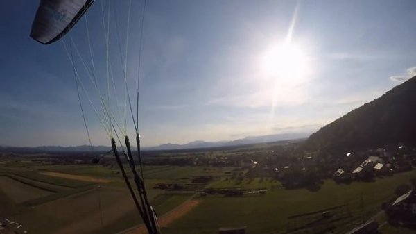 KING 777 Triple seven - simulating several partially induces collapsed wing