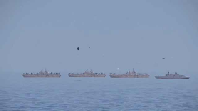 10 minutes ago! 5 US and Ukrainian warships destroyed after Russia sent KA-52 destroyer helicopter смотреть онлайн