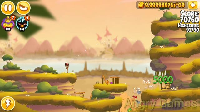 Angry Birds Seasons Fairy Hogmother 3 Stars 6 Level смотреть онлайн