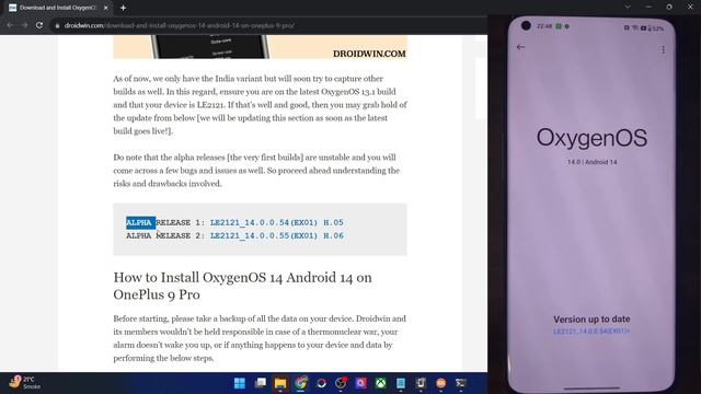 OnePlus 9 Pro: Download And Install OxygenOS 14 Android 14!