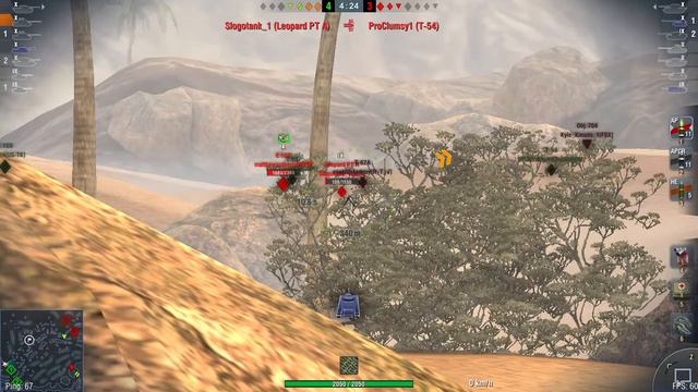 Camping for Salt / IS-7 Platoon / World of Tanks Blitz смотреть онлайн