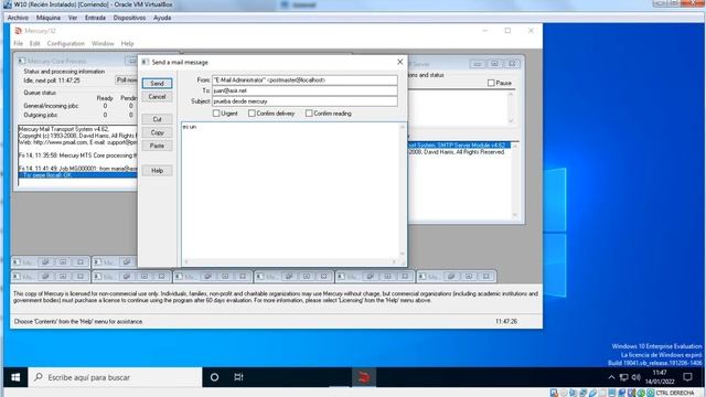 Mercury. Servidor de Correo смотреть онлайн