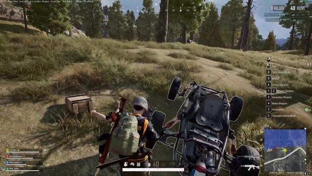 PLAYERUNKNOWN'S BATTLEGROUNDS | 6 kills with chicken dinner... смотреть онлайн