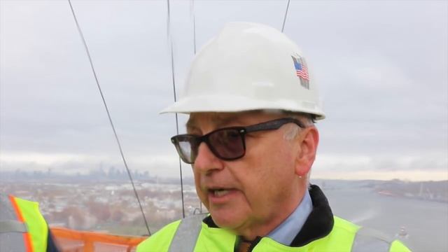 Time lapse shows progress of Bayonne Bridge construction project смотреть онлайн