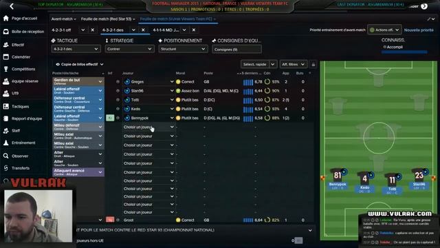 VOD #12 - Update Vulrak Viewers Team FC [FM15] смотреть онлайн