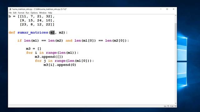 Python - Nivel 24 - Reto 4 - Suma de matrices смотреть онлайн