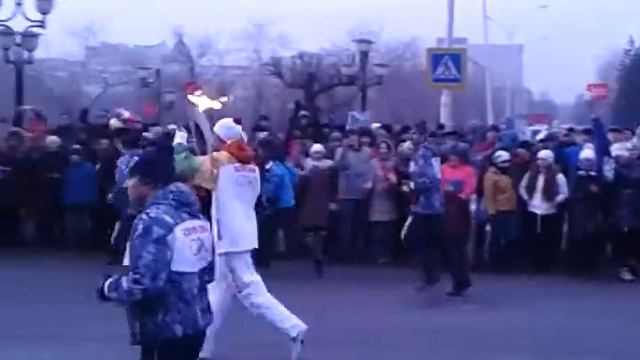 Олимпийский огонь Чита смотреть онлайн