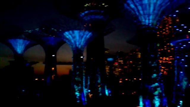 Singapore Super trees show part 1 смотреть онлайн