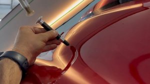 Ремонт вмятины без покраски Chery Tiggo 7 pro Max