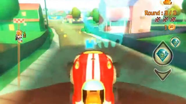 Обзор на игру Garfield Kart! смотреть онлайн