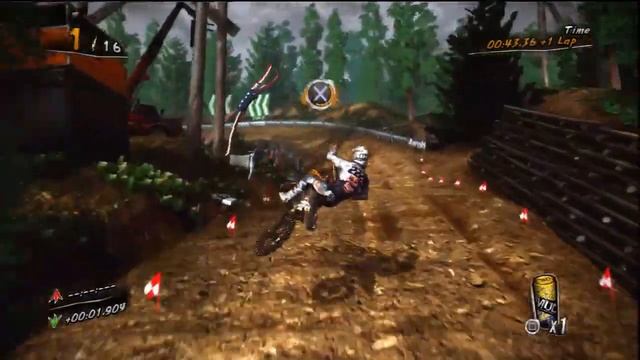 MUD FIM Motocross World Championships - In Game Footage - PQube Games смотреть онлайн
