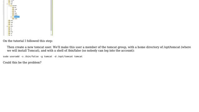 Ubuntu: Permission denied while doplying Tomcat 8 webapp on Amaon EC2 смотреть онлайн