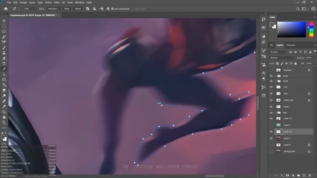 Making Animation: Hayabusa Shadow of Obscurity - Mobile Legends [ Live Wallpaper ] PC + Mobile смотреть онлайн